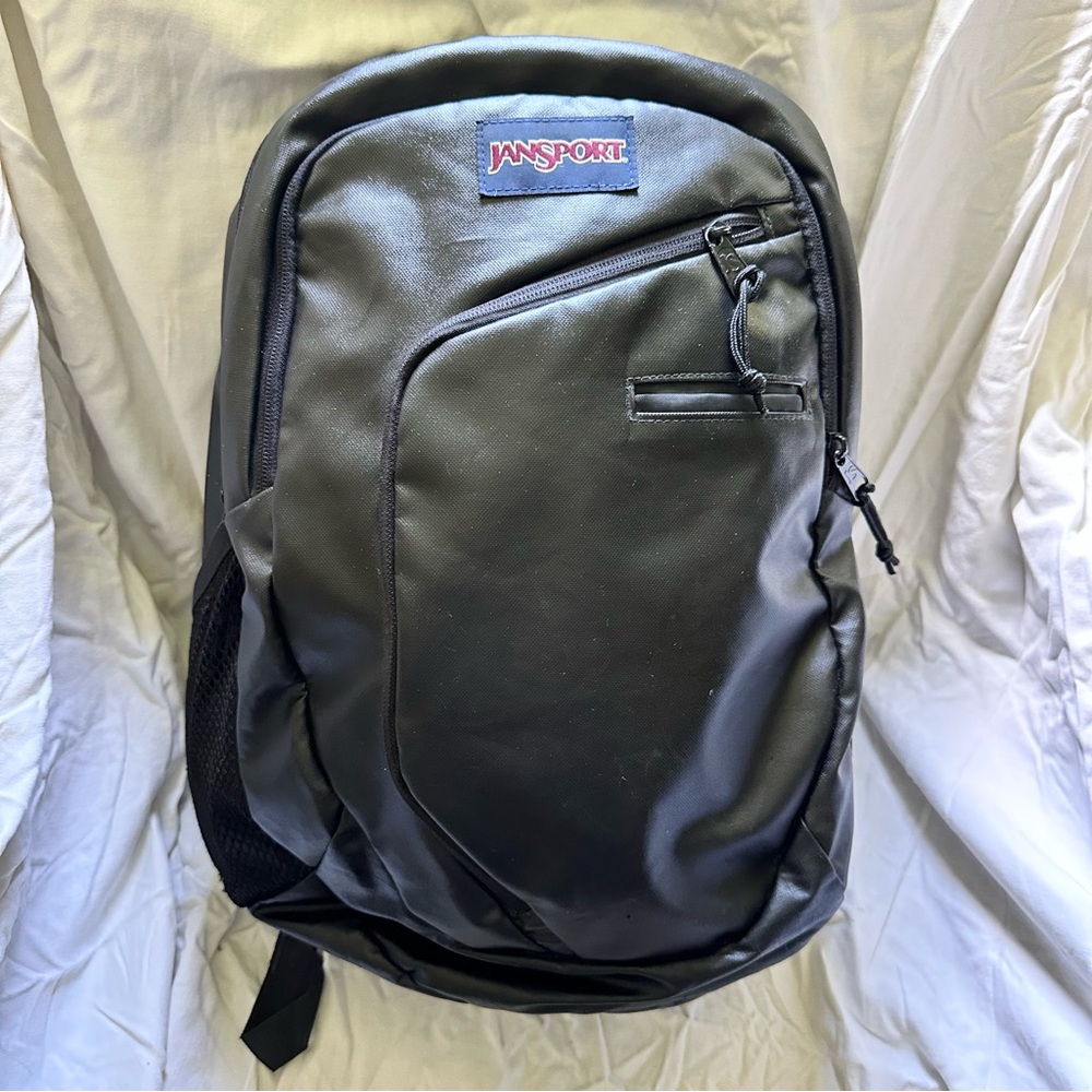 Jansport Sleek Black Backpack